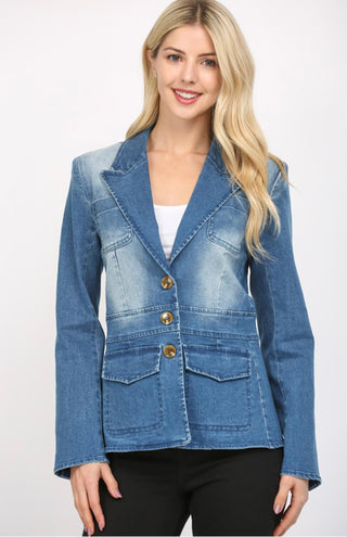 Denim Blazer